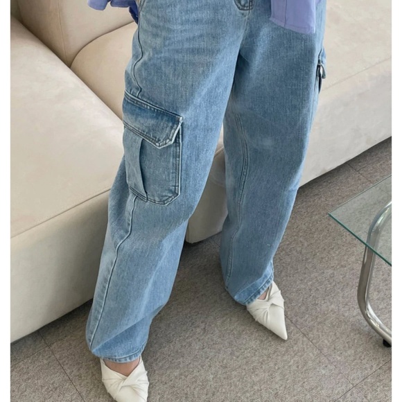 Frankie Shop Denim - Frankie Shop Cargo jean